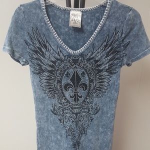 Vocal - Amazing Rhinestone Studded Top!